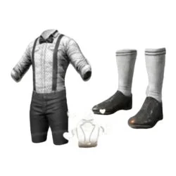 market pubg skin Bow Tie&Suspenders Set