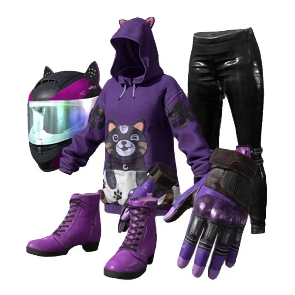 PUBG Skin Purple Periwinkle Set » PUBG Skin CDK/ Code