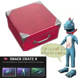 PUBG SKIN Snack Crate;PUBG Skin Dinoland Mascot