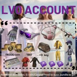 PUBG Account LV0 With Skins G-Coin 4
