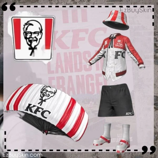 PUBG Skin KFC Bundle » PUBG Skin CDK/ Code